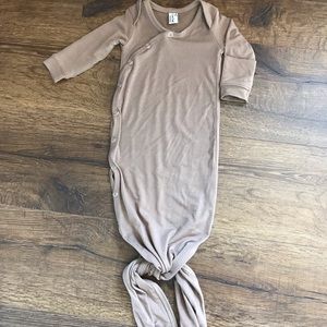 Copper Pearl knotted gown